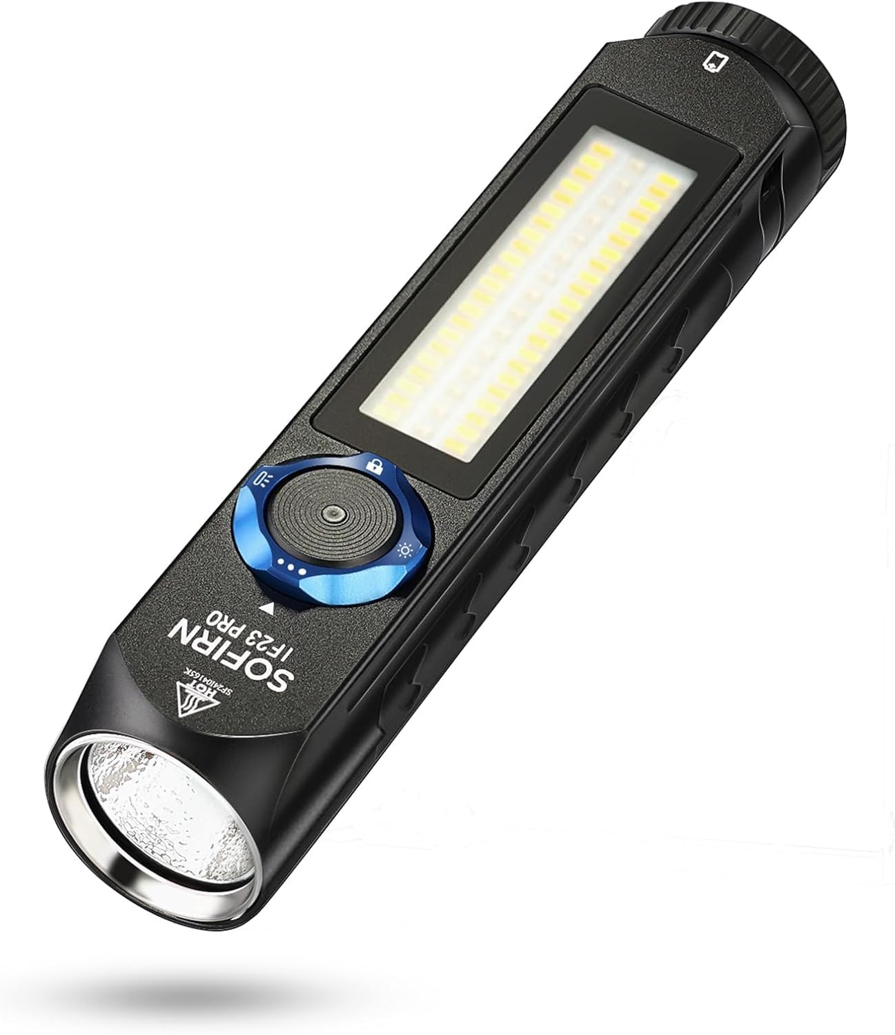 楽天湖南オンラインSofirn IF23 Pro 懐中電灯 強力 フラッシュライト 5000ルーメン 射程226メートル USB C充電式 マグネットベース RGB 調光調色 EDC懐中電灯 IP66防水 多機能アウトドア照明ツール 停電対策 緊急用 キャンプ
