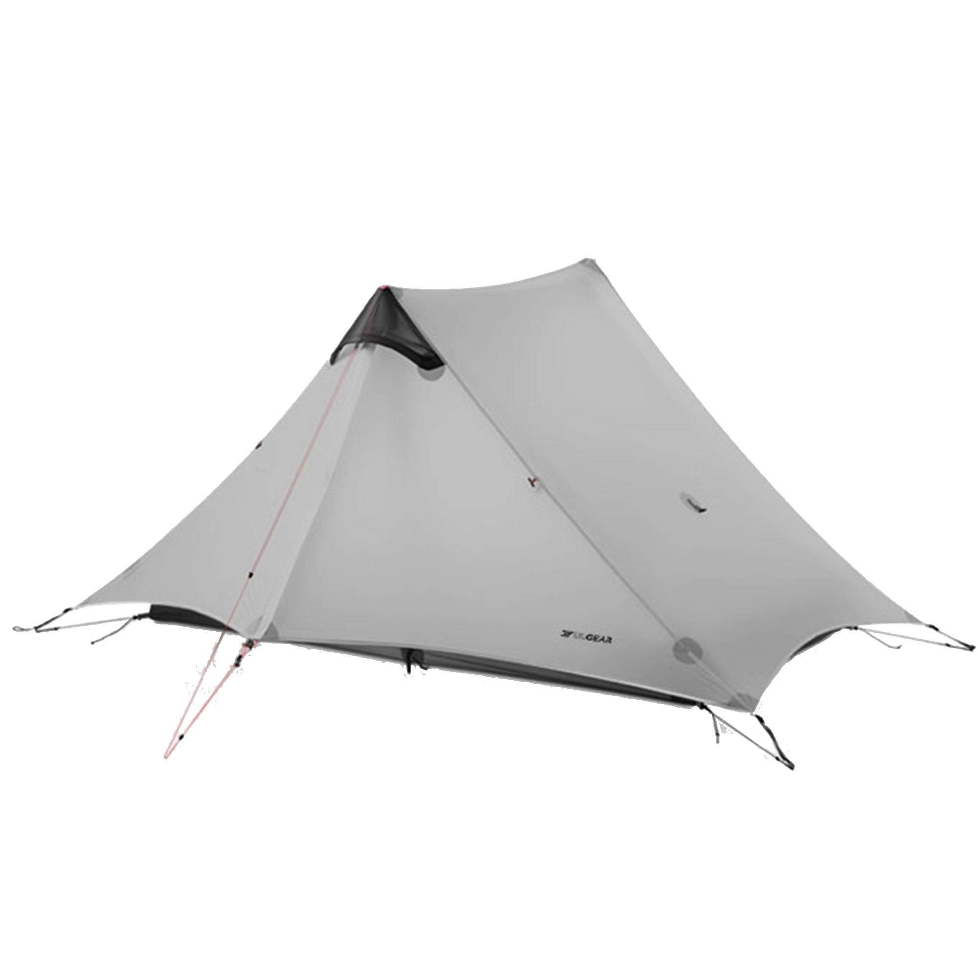 楽天湖南オンライン3F UL GEAR LANSHAN ティピーテント 防水PU5000mm+ 760g超軽量 大空間 設営簡単 日よけ 防風雨 防水 コンパクト 一人用 二人用 15Dナイロン 小物入れ袋 3シーズン 4シーズン メッシュ付き アウトドア ソロキャンプ 登