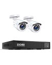 ZOSI 200万画素防犯カメラシステム 8CH H.265+ 5MP...(3)