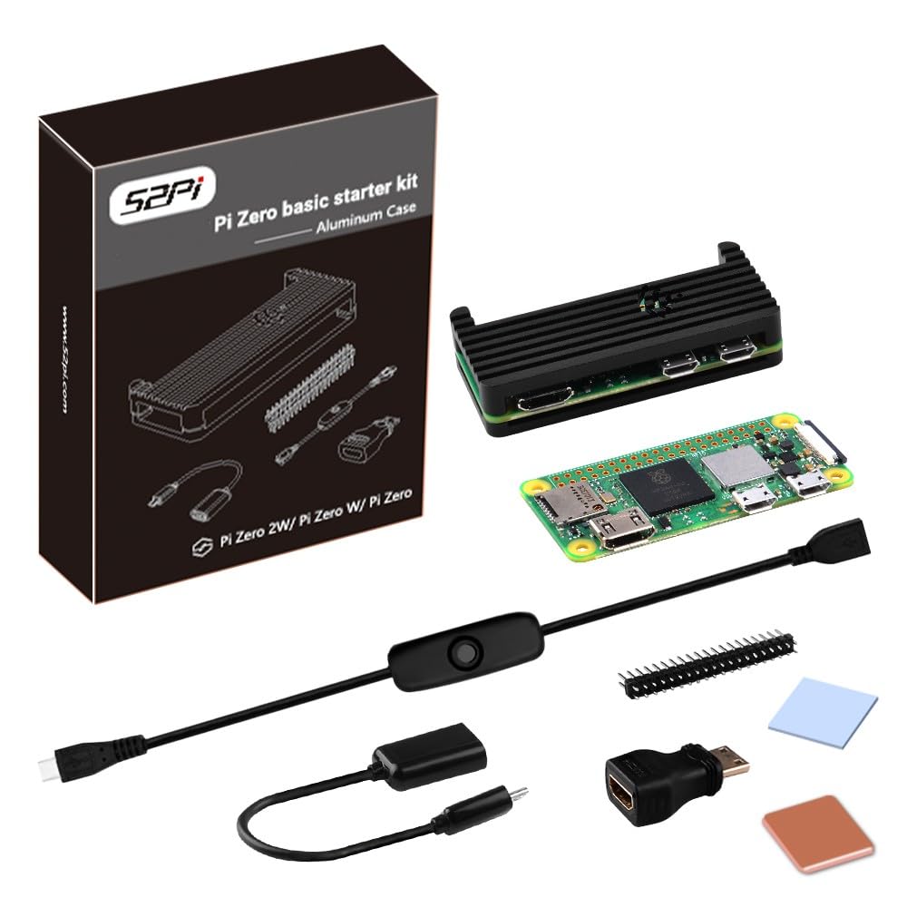 GeeekPi Raspberry Pi Zero 2 W  å: ߥ˥ 20Pin GPIO ͥOT...