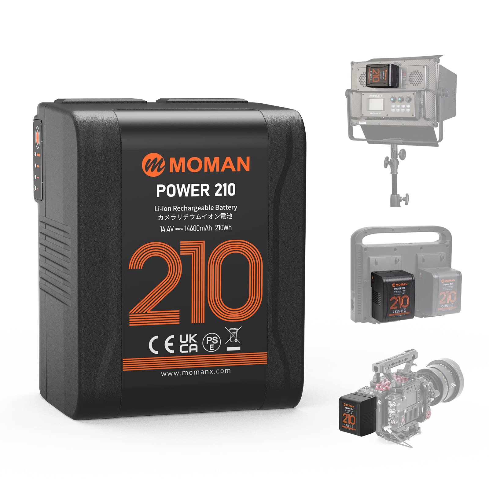 VޥȥХåƥ꡼, 14600mAh Moman power 210  vޥȥХåƥ꡼ PD3.0 65w usb-c...