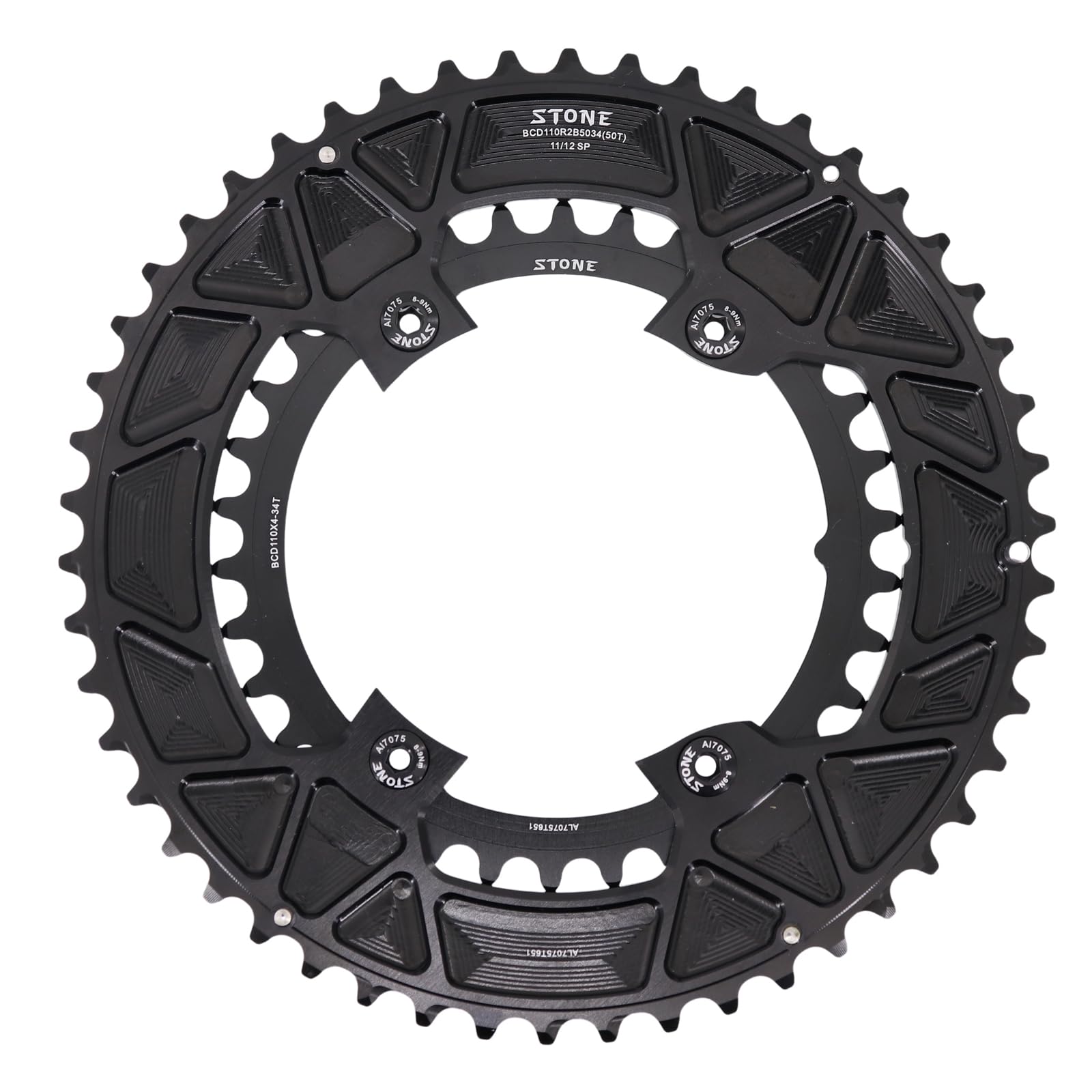 SHIMANO 105の52T/38T チェーンリング　ブラック 楽天市場】シマノ 105 チェーンリング 52tの通販