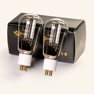 LINLAI 300B-N 1ペア 真空 Hifi バルブ 電子管 クラスペアリング オーディオアンプ 交換用 10W 電力増幅器 (300B-N)