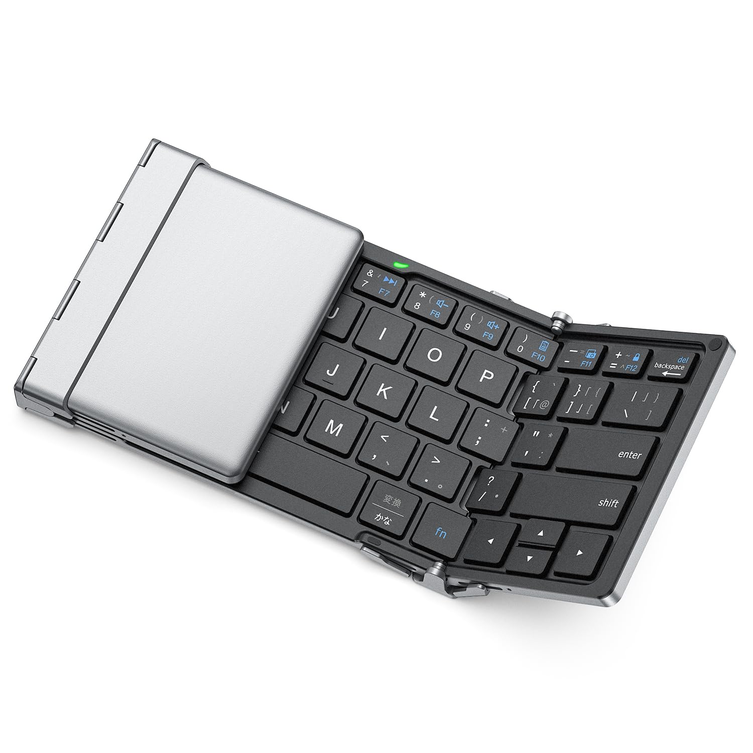 iClever Bluetooth キーボード 折りたたみ式 ワイヤレス マルチペアリング ipad/iphone 用 キーボード ..