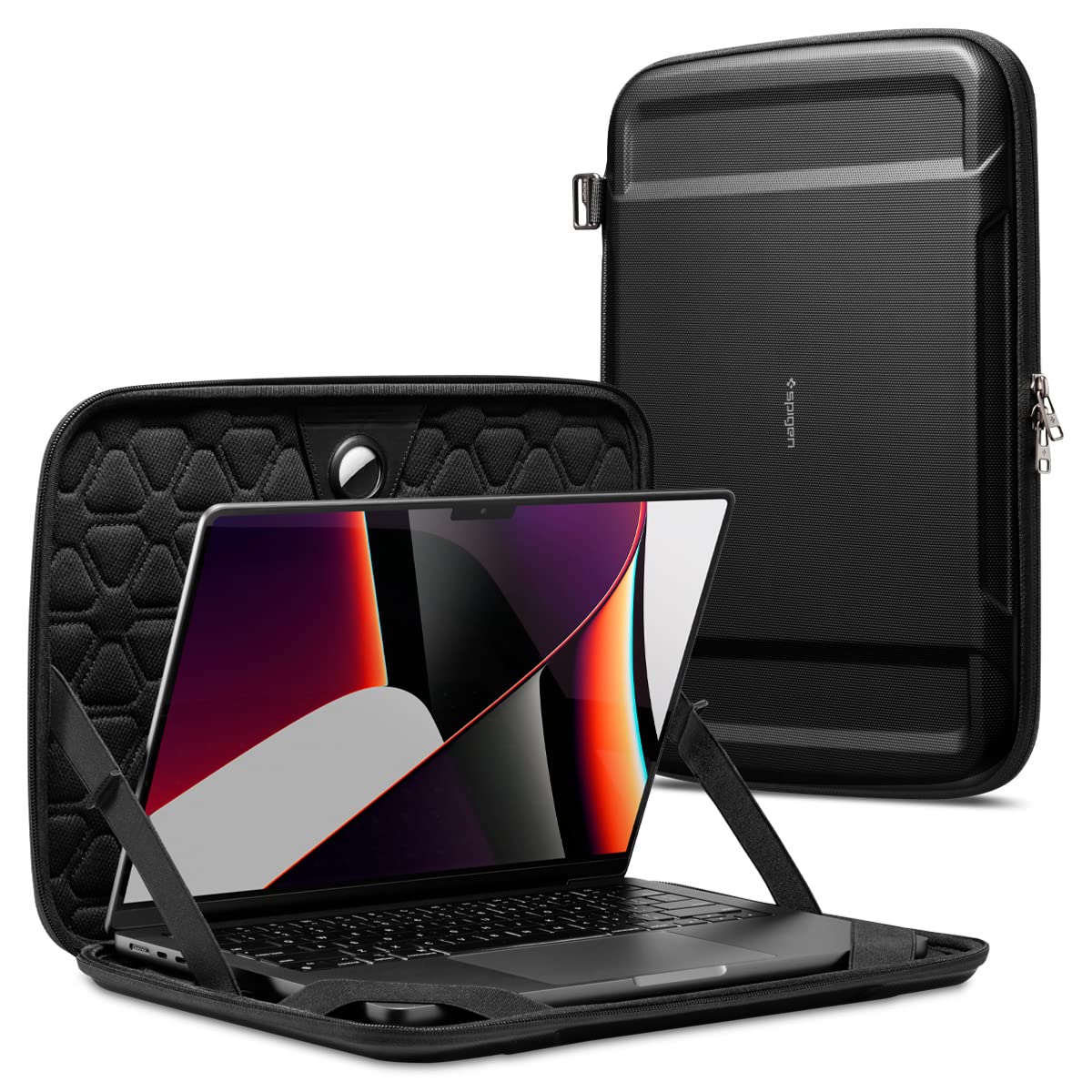 Spigen Macbook Pro 14  360Ѿ׷ݸ »ɻ AirTag  A2442 Ρȥѥ ...