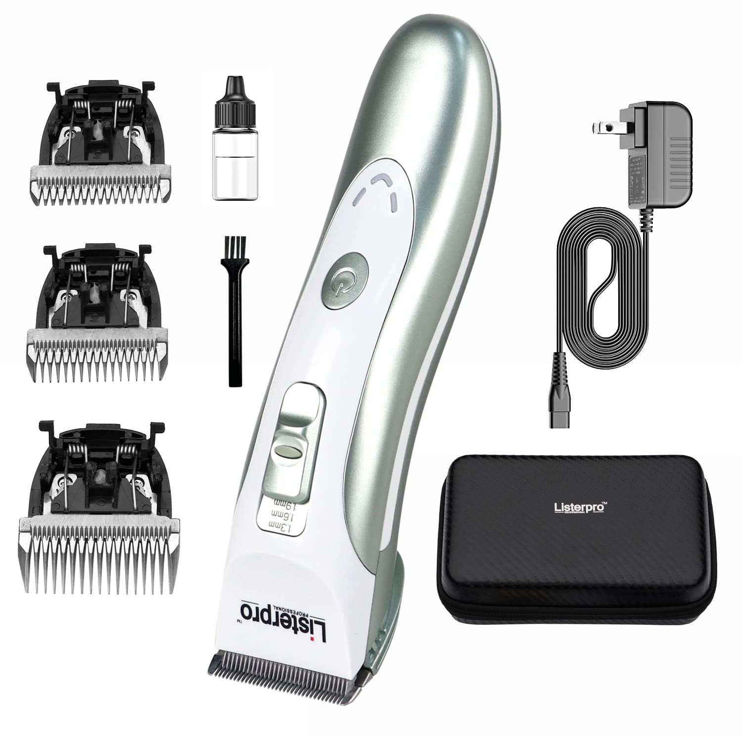 listerpro(R) 最新犬用バリカン ペット用バリカン 犬猫 バリカンプロ用全身カットペット バリカン犬 充..