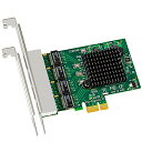 GLOTRENDS LE8204 4ポート Gigabit PCI-Eネッ