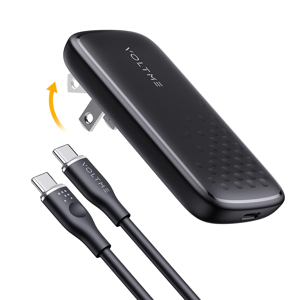 VOLTME USB Ŵ  65W PDб ®Ŵ ޤꤿ߼ץ饰 GaN ⲽꥦ  typec Ŵ PSE...