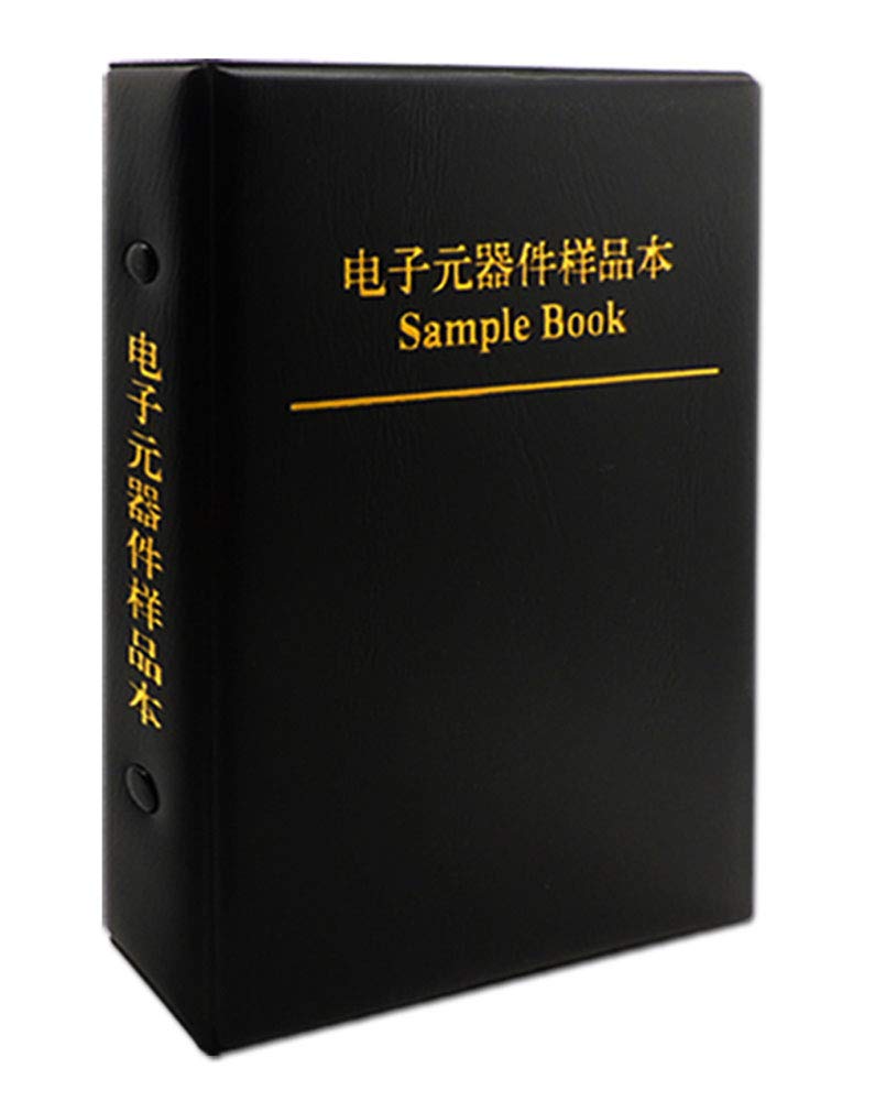 0603 抵抗器1%SMDサンプルブック(0 ohm-10 M ohm)SMT抵抗器包装箱書籍分類フォルダ170値8500 pcs抵抗サンプルブックキット(抵抗器-0603)