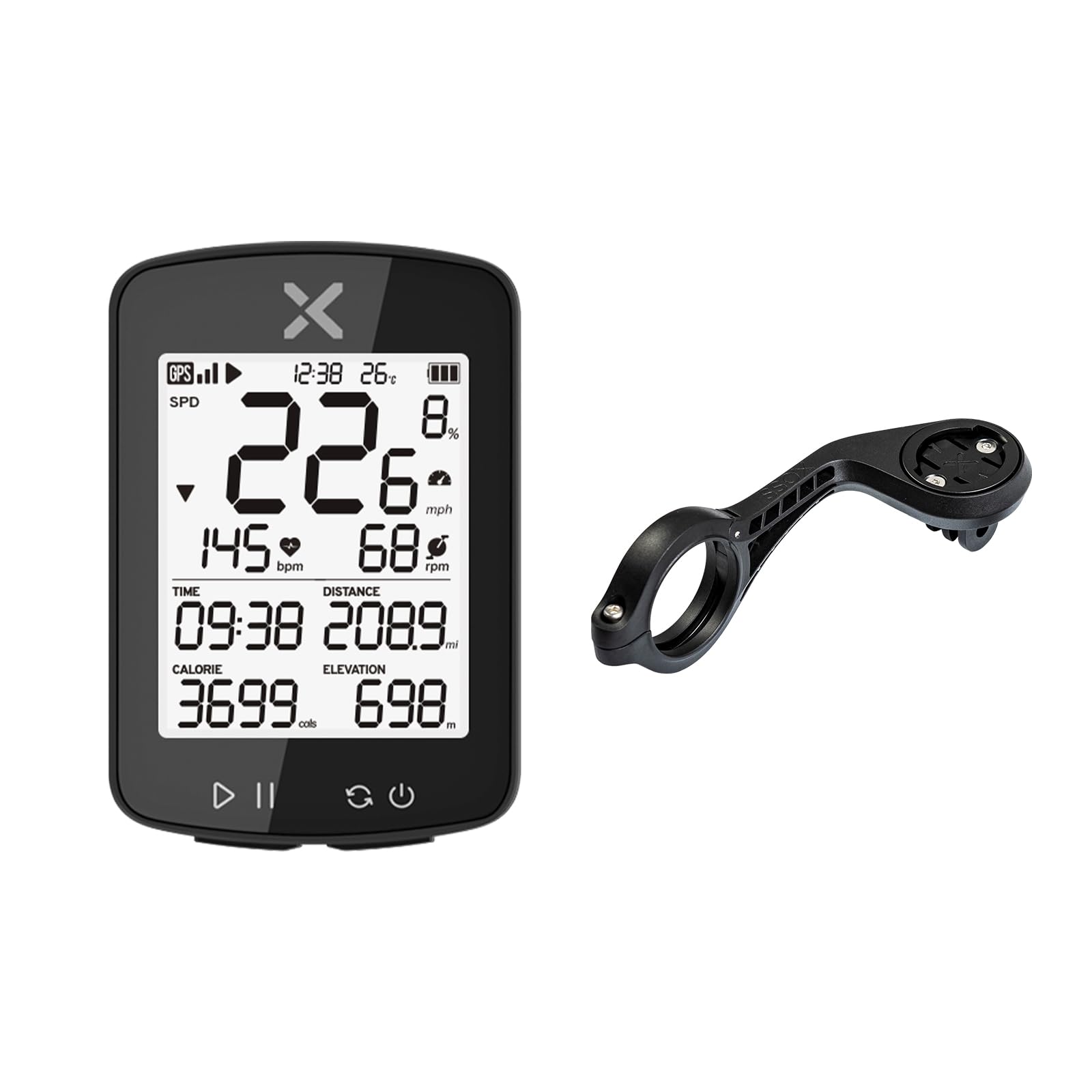 XOSS G+ Gen2 륳ԥ塼å GPS  ޥ ̵  2.2 Type-C ANT+ ...