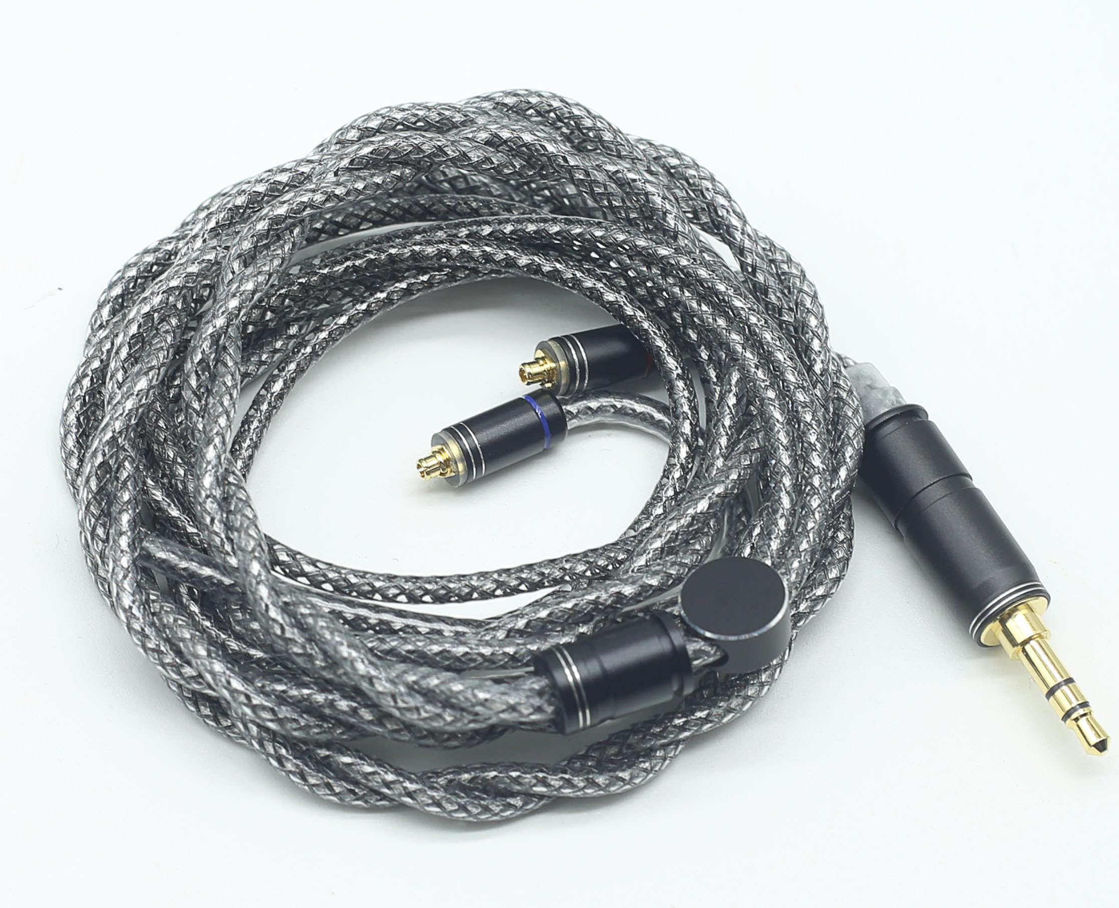 樂天商城 - 【JSHiFi-Mercury】MMCX3.5mmリケーブル 単結晶銅銀メッキとグラフェン単結晶銅線材 MMCXイヤホンアップグレードケーブル 3.5mmイヤフォン交換ケーブル (MMCX3.5mm)