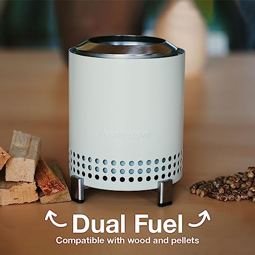 ソロストーブ Mesa 卓上ファイヤーピット スタンド付き 煙が少ない アウトドア ミニファイヤー 都会や近郊に ペレットや木材使用 ステンレススチール トラベルバッグ付き 6.9 x 5.1インチ 1.3ポンド ディープオリーブ konanonline-10400106 湖南オンライン サンプル画像3