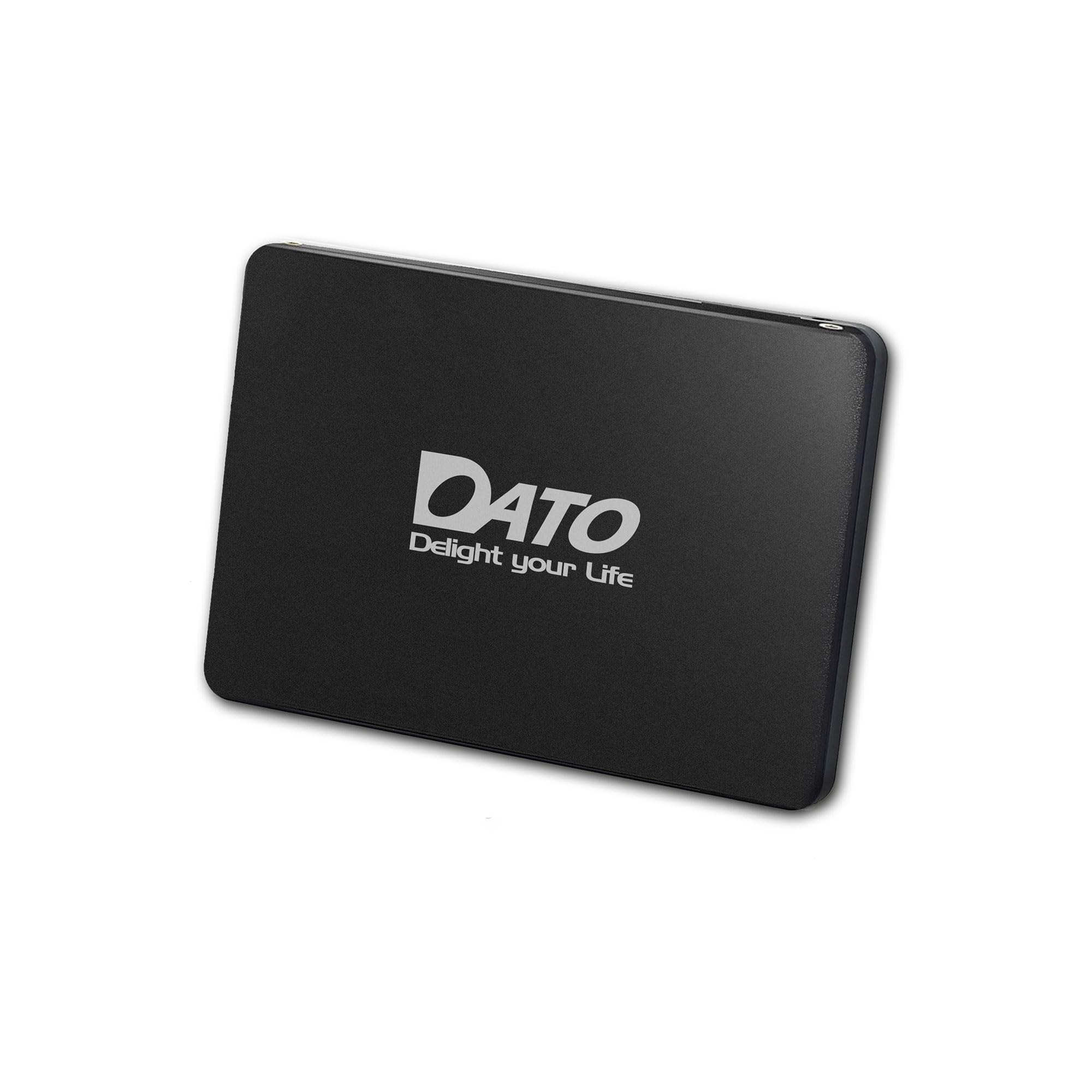 DATO SSD 1TB 2.5インチ SATA3 6Gbps 内蔵型 高速ソリッドステートドライブ 最大読込535MB 書込500MB 3D NAND SLCキャッシュ搭載 ノートPC デスクトップ交換用 3年メーカー保証