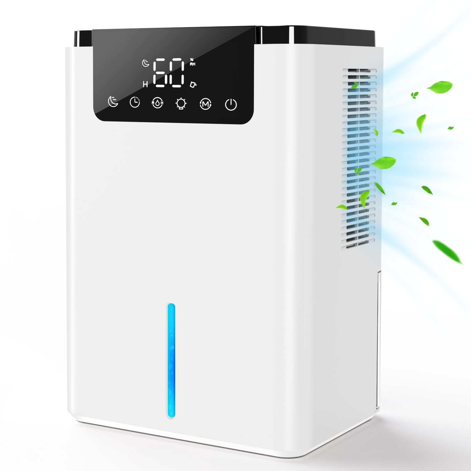 除湿機 D2 単核 コンパクト 静音設計 強力除湿 600mL/日 大容量2.2Lタンク 自動除湿 衣類乾燥 省エネ (40W) タイマー 満水自動停止 連続排水 家庭用 寝室 脱衣所 クローゼット トイレ 梅雨 結露 カビ対策 PSE認証 日本語説明書付