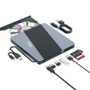 Alxum 8-IN-1 Type-C/USB 3.0 A CD DV...(3)