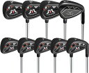 MAZEL (マゼル) FORGED ゴルフ クラブ アイアンセット スチールシャフト 9本セット(番手:3,4,5,6,7,8,9,PW,SW) メンズ 右用...