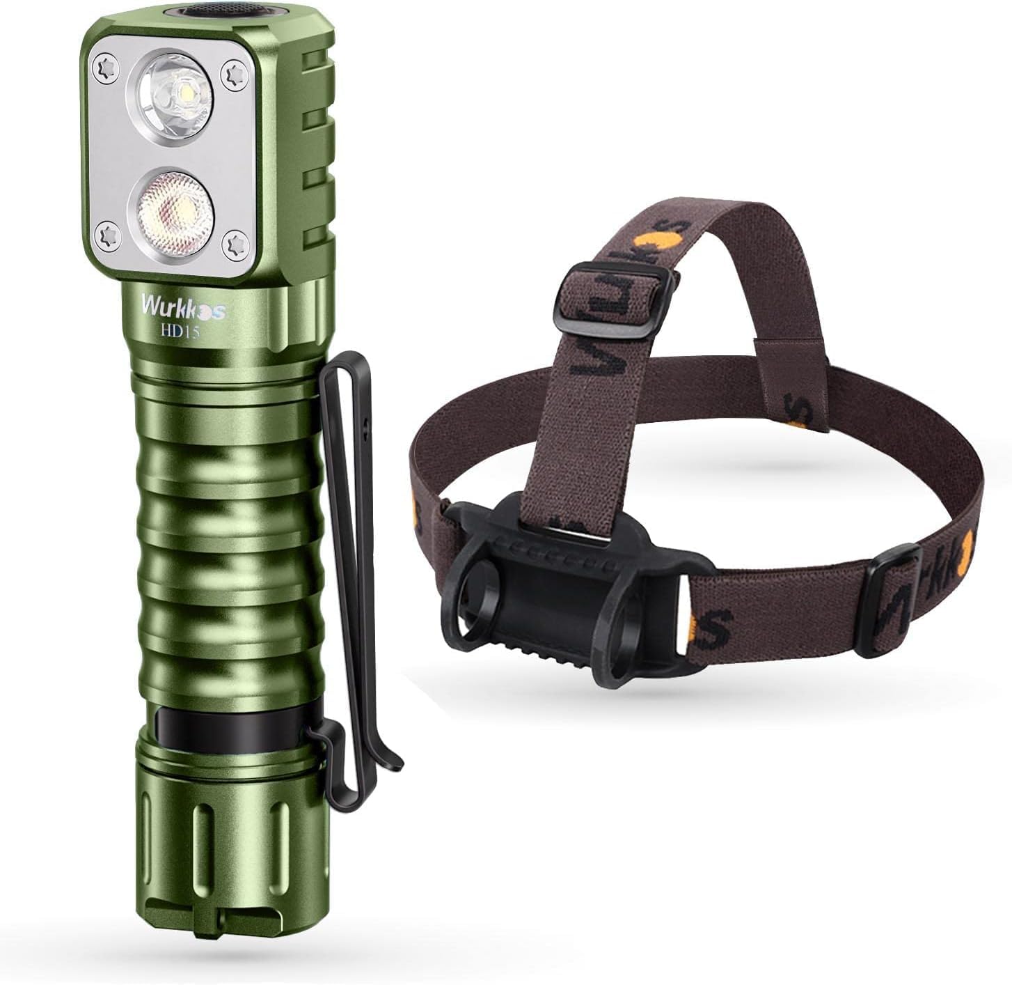 Wurkkos LEDإåɥ׽ŲǽHD15 2000 lmľѥեå塢90CRI LH 351 D LEDդϤSST...