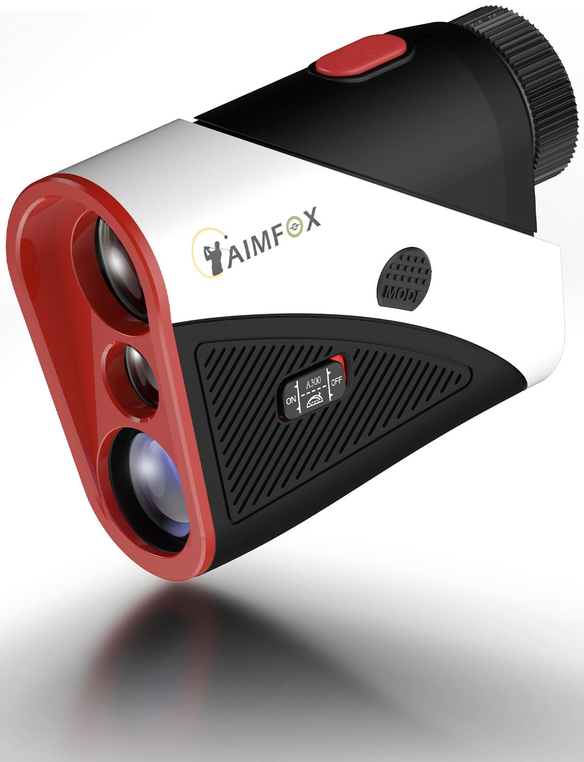 AIMFOX（アイムフォックス）ゴルフ距離計 125g 超軽量 ピンサーチ機能 手ぶれ補正機能 高低差測定 角度..