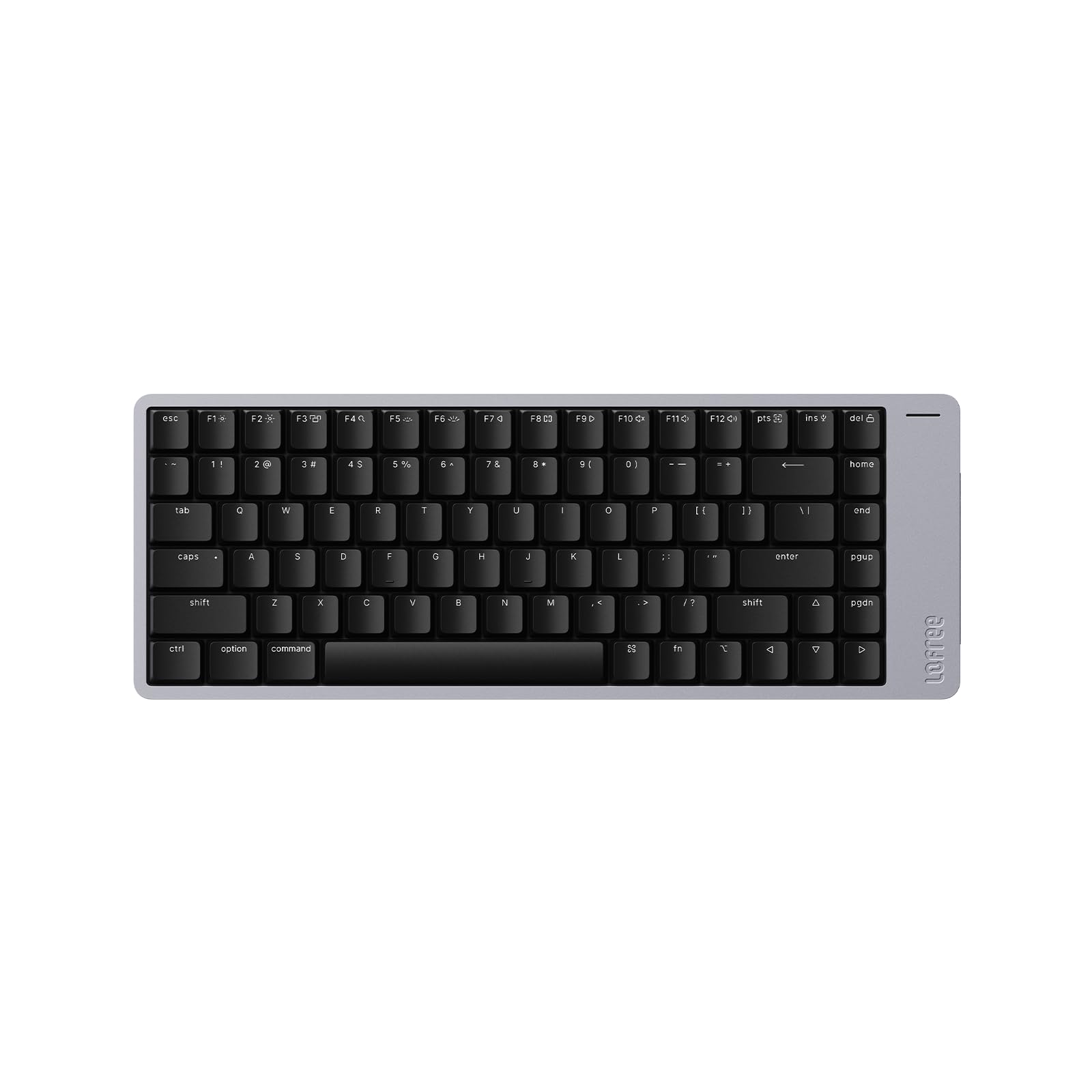【送料無料】ロープロファイル 84キー メカニカルキーボード - Void リニアスイッチ搭載・アルミニウム合金ボディ充電式ワイヤレス3モード接続対応 Windows/MacOS用、英?配列 技適認証取得 (シルバー静音 84)