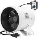 DUCTURBO 中間取付形ダクトファン 150mm 強力 風量:594?/h 塗装ブース用換気扇 ダクト用換気扇 PSE認証