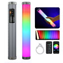FalconEyes Aparo Meteor 30 RGBWWチューブ型撮影用ライト 10W RGBライト LEDライト 色温度2000-20000K フルカ...