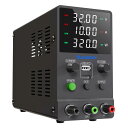 Jesverty 直流安定化電源新型SPS-3010M(30V/10A) 、0-32V 0-10A電圧電流可変、スイッチング電源、20W USB Type-A & Type-C急速充電、エンコーダーノブ、出力ON/OFFスイッチ、高精度4桁LEDディスプレ