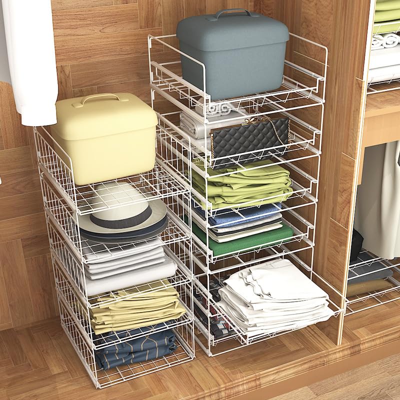 COBIVI 押し入れ収納ケース 衣装ケース 引き出し 収納 引き出し クローゼット用 折り畳み 大容量2/3段 ..