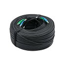 10Gtek FTTH 光ファイバーケーブル デュプレックス SC-SC 2芯 コネクタ G657A2 SMF 300M/984ft 野外