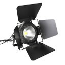 Frezon ステージ照明 200W 高輝度 COB LED 舞台照明 シャッター付き 撮影録画/映画/クラブ/ダンス/コンサート/劇場 温白色 & 冷白色 ステージライト DMX512 6チャンネル 0・100%リニア調光可能 レンズ角度25°ステージ照