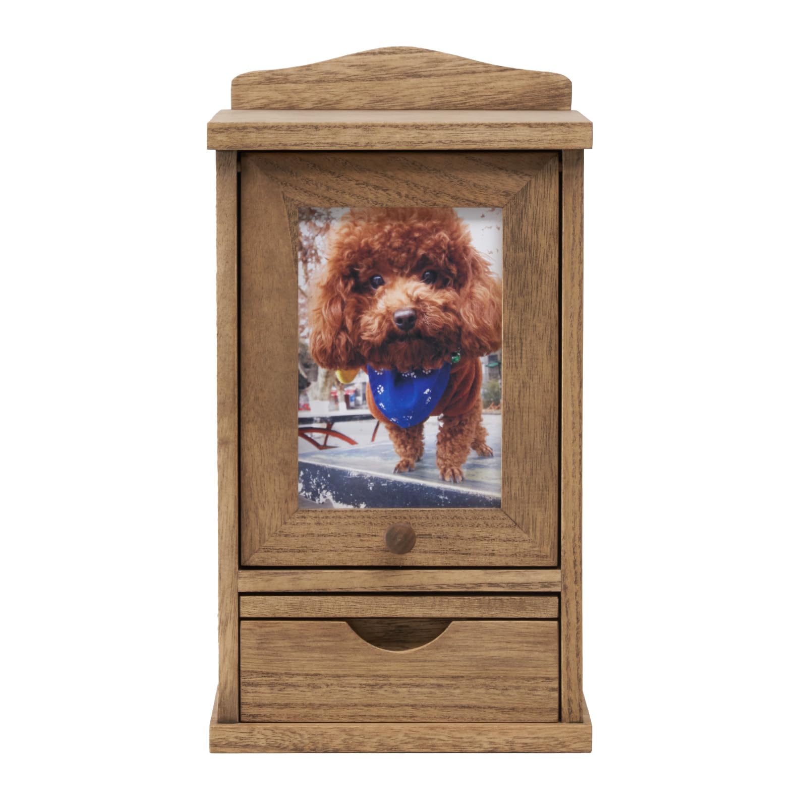 KIRIGEN 職人手作り ペット 仏壇 仏具 かわいい クリメイションボックス 桐製 ペット骨壷収納 ペット供..