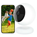 【2025 Noorioノリオ B200 防犯カメラ 屋外 200万画素 ワイヤレス WiFi 磁石式マグネット 完全無線 見守りカメラ 充電式 IP66防水防塵 監視カメラ 音声通話 人感センサー 無料AI動体検知 カラーナイトビジョン アプリ通知 室内