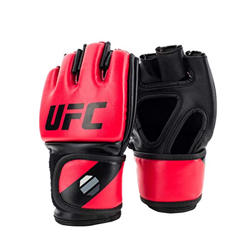 UFC ユーエフシー 5OZ MMAグローブ 5オンス RED レッド 赤 L/XL UHK-69140 オープンフィンガー 総合格闘後 キックボクシング 武道 空手 ライジン…