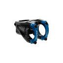 Funn イコライザー 自転車ステム 10mmドロップまたはライズ 31.8mmバークランプ (長さ35mm、ブルー)