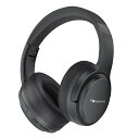 Nakamichi ナカミチサウンド 【ワイヤレス ヘッドホン Bluetooth 5.0】ブルートゥースヘッドホン/ヘッドセット/ANCノイズキャンセリング/日本語音声プロンプト/マルチポイント対応/20時間連続再生/有線無線両用/マイク内蔵 OW110