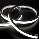 2024新開発 100v-LED ストリップライト. シリコン製10cmカット可能 LED ストリップライト、無臭、ワードローブ照明、配線不要、IP65 防水、線形発光、間接照明 DIY 装飾、切断可能、取り付けが簡単(6000K-昼光色-10メートル+プ