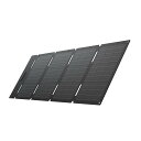 EcoFlow 45W ソーラーパネル Type-C 高出力 ソーラーチャージャー N型ソーラーセル 単結晶シリコン 25%高変換効率 スマートフォン・カメラなどに直接充電 ソーラー充電器 IP68防水防塵 エコフロー 折りたたみ式 ベース取らない 持ち運