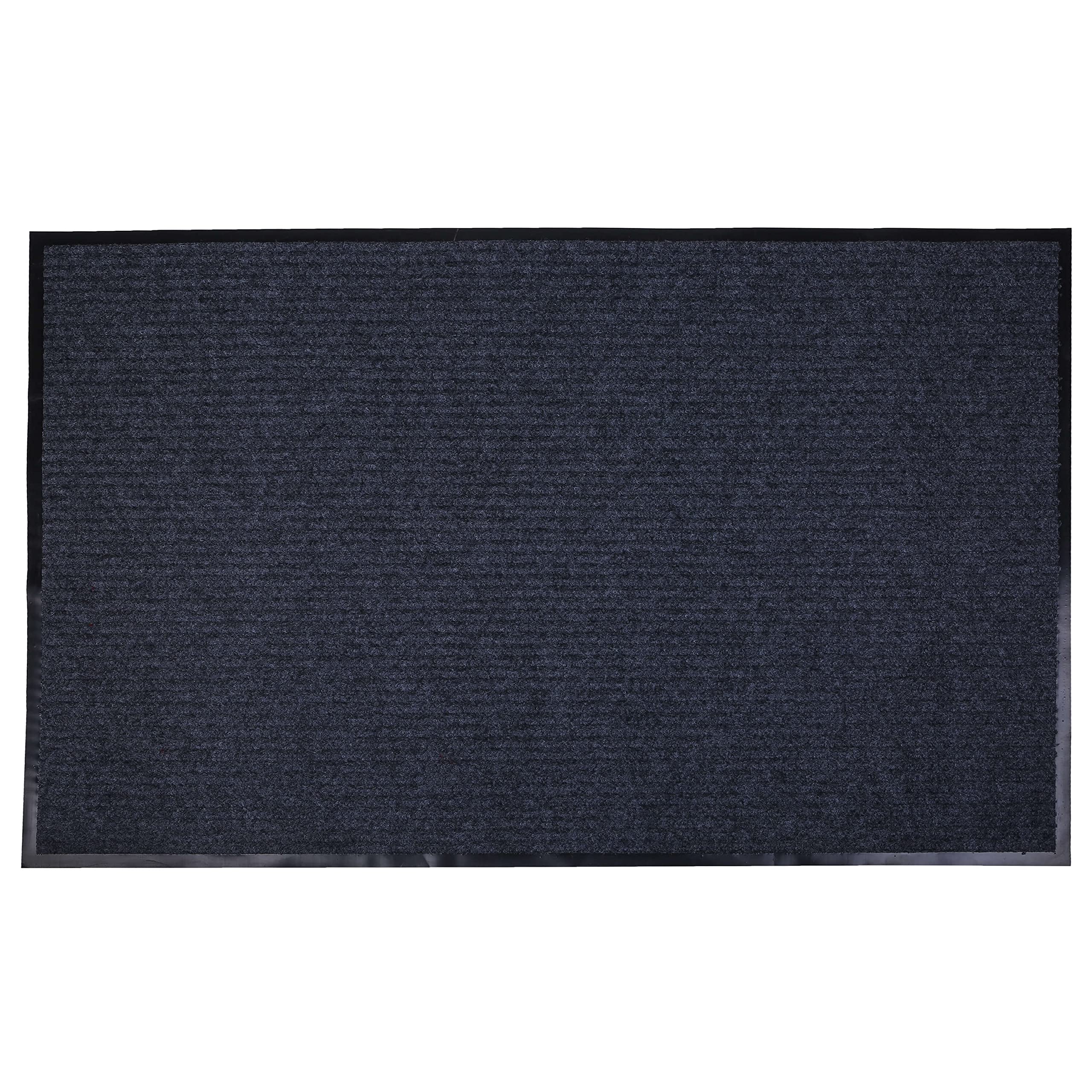 KURASHI 玄関マット 屋外 室内 滑り止め 業務用 無地 マット シンプル 泥落とし 吸水