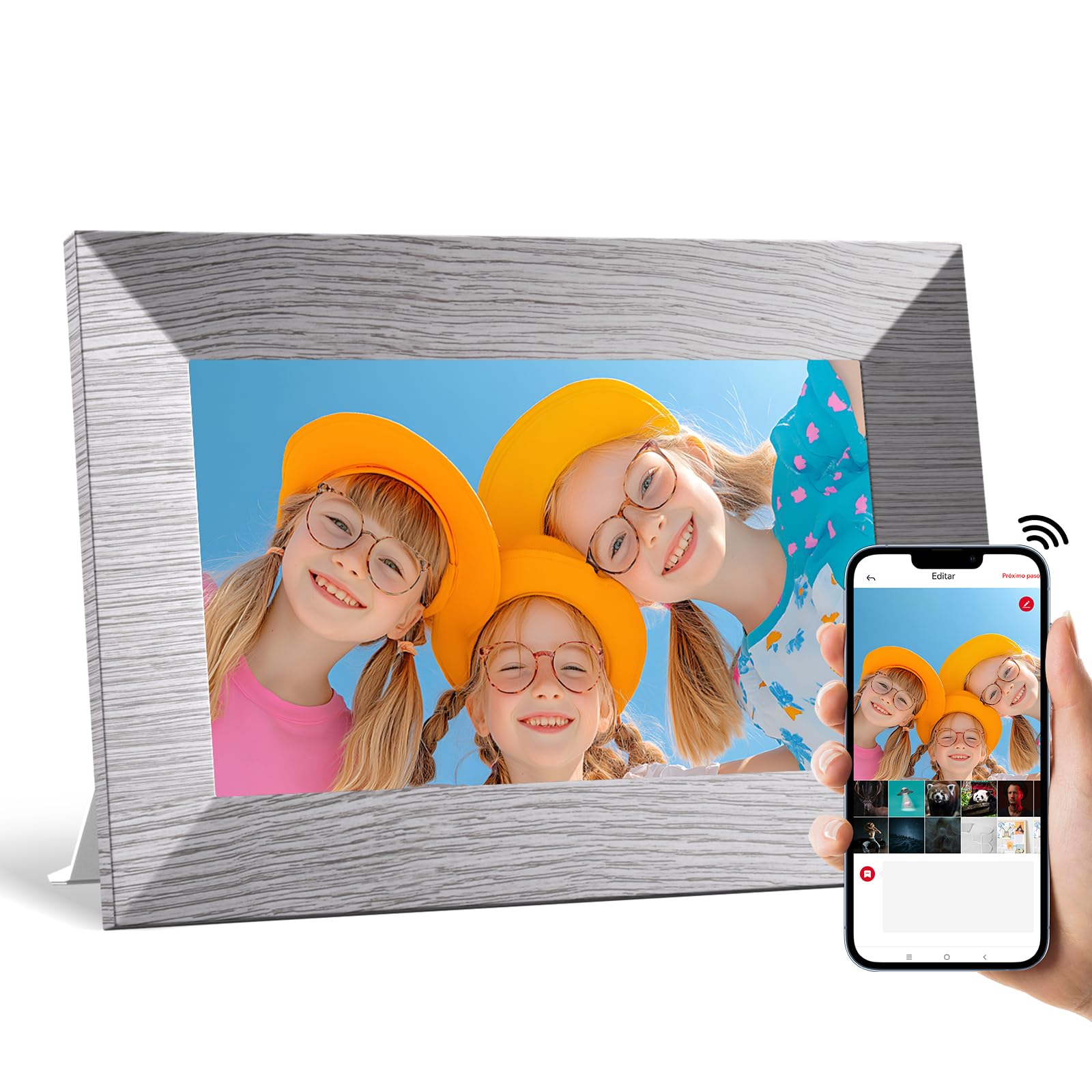 BWJBSW �ǥ�����ե��ȥե졼��WiFi 7����� 1024��600������ �ե��ȥե졼��ǥ����� ���å������꡼�� �ǥ�����ե졼�� 32GB��¢ 64G...