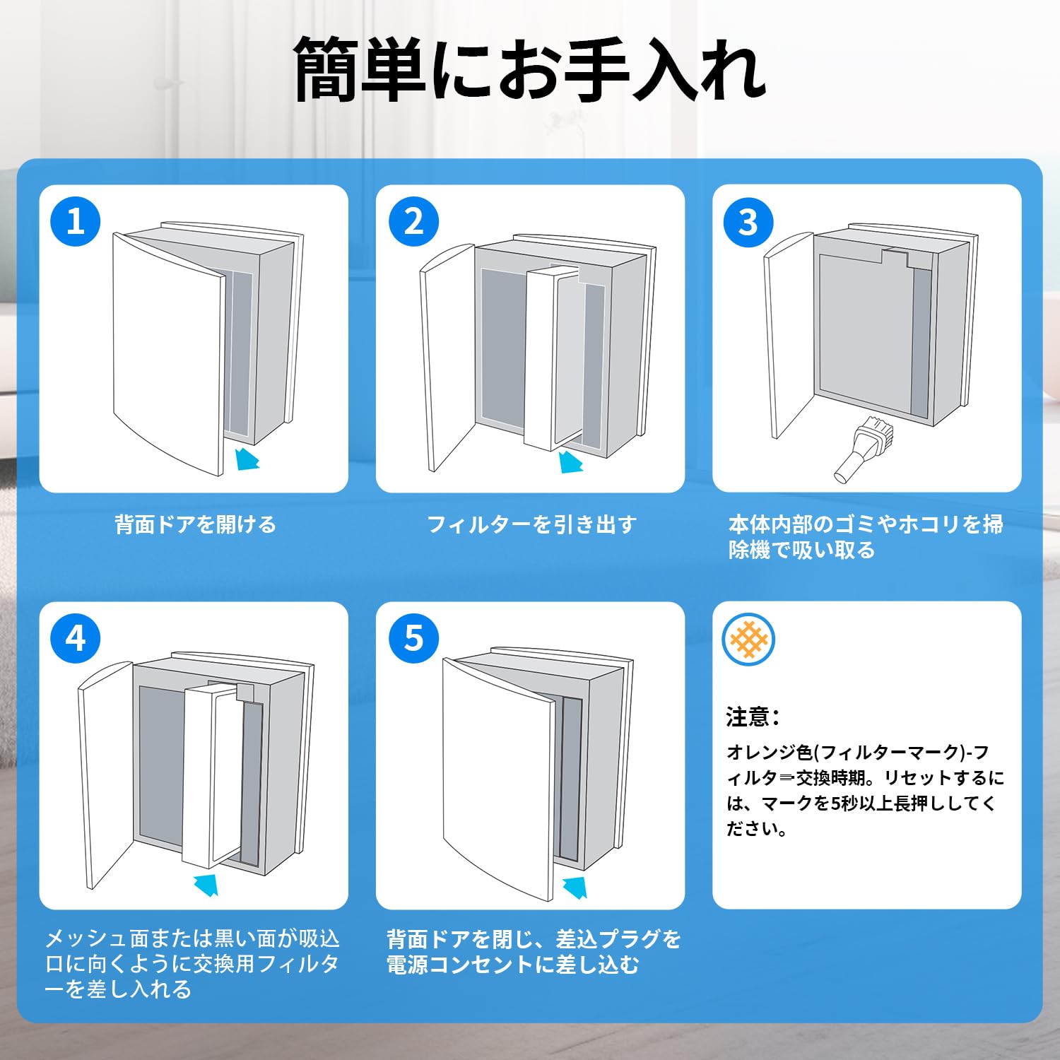 乐天商城 - 空気清浄機 Classic 400シリーズ交換用フィルター【2枚入】ダストフィルター 花粉対策/抗菌/脱臭/HEPA集じん/ホコリ対策 490i / 480i / 405 / 450Eと互換性のあるフィルター F400PA (2)