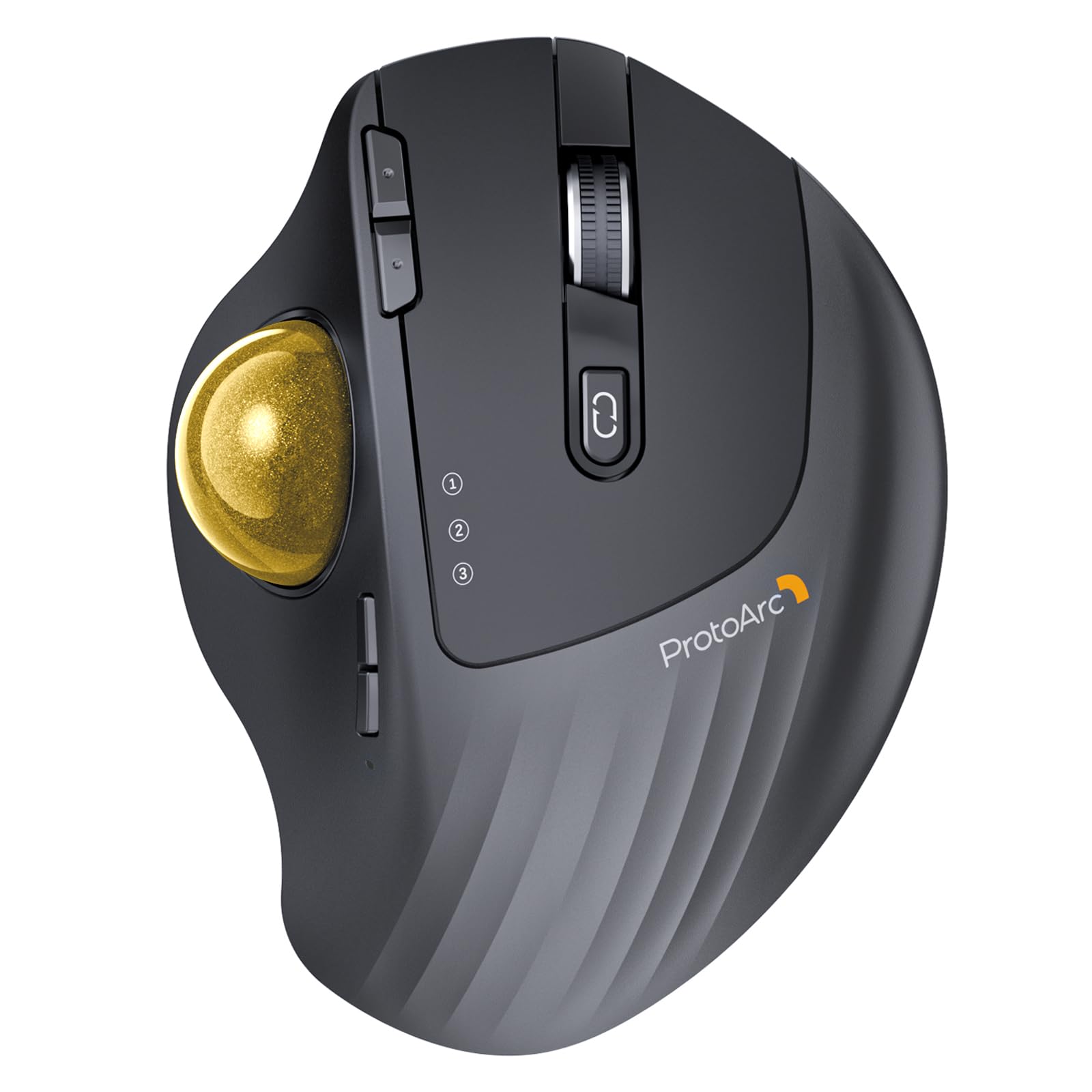 ProtoArc ȥåܡޥ EM01 NL 2.4GBluetoothξб 3ǥХƱ³磻쥹ޥ 5ʳĴ...