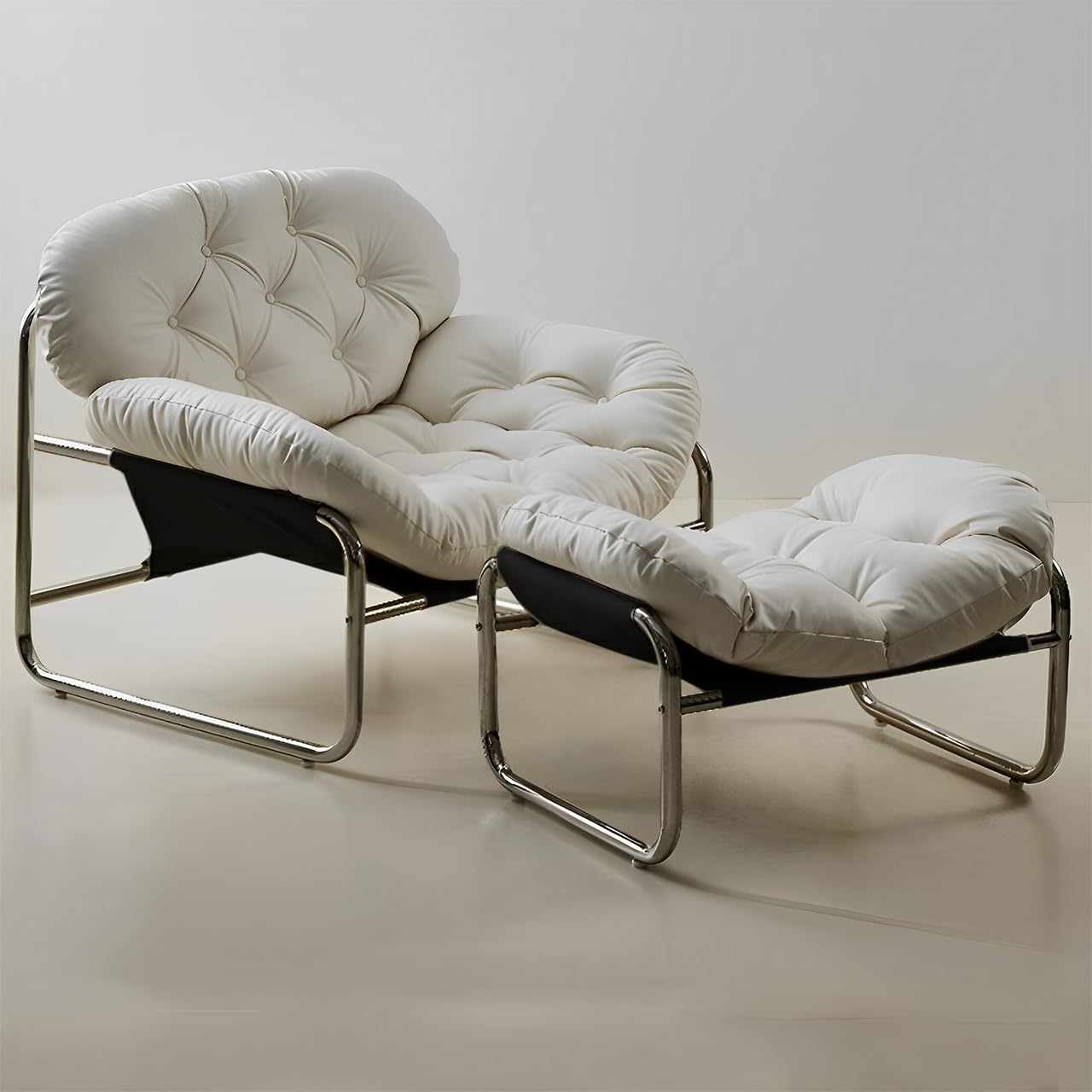 Floralies リクライニングチェア パーソナルチェア リラックスチェア PUレザー 1人掛け 読書椅子 バルコニーリラックス 楽椅子 高耐荷重 水や汚れに強い 組み立てが簡単 客間 寝室 家庭用 耐荷重300kg 屋内 屋外 兼用 通気性よい 屋内