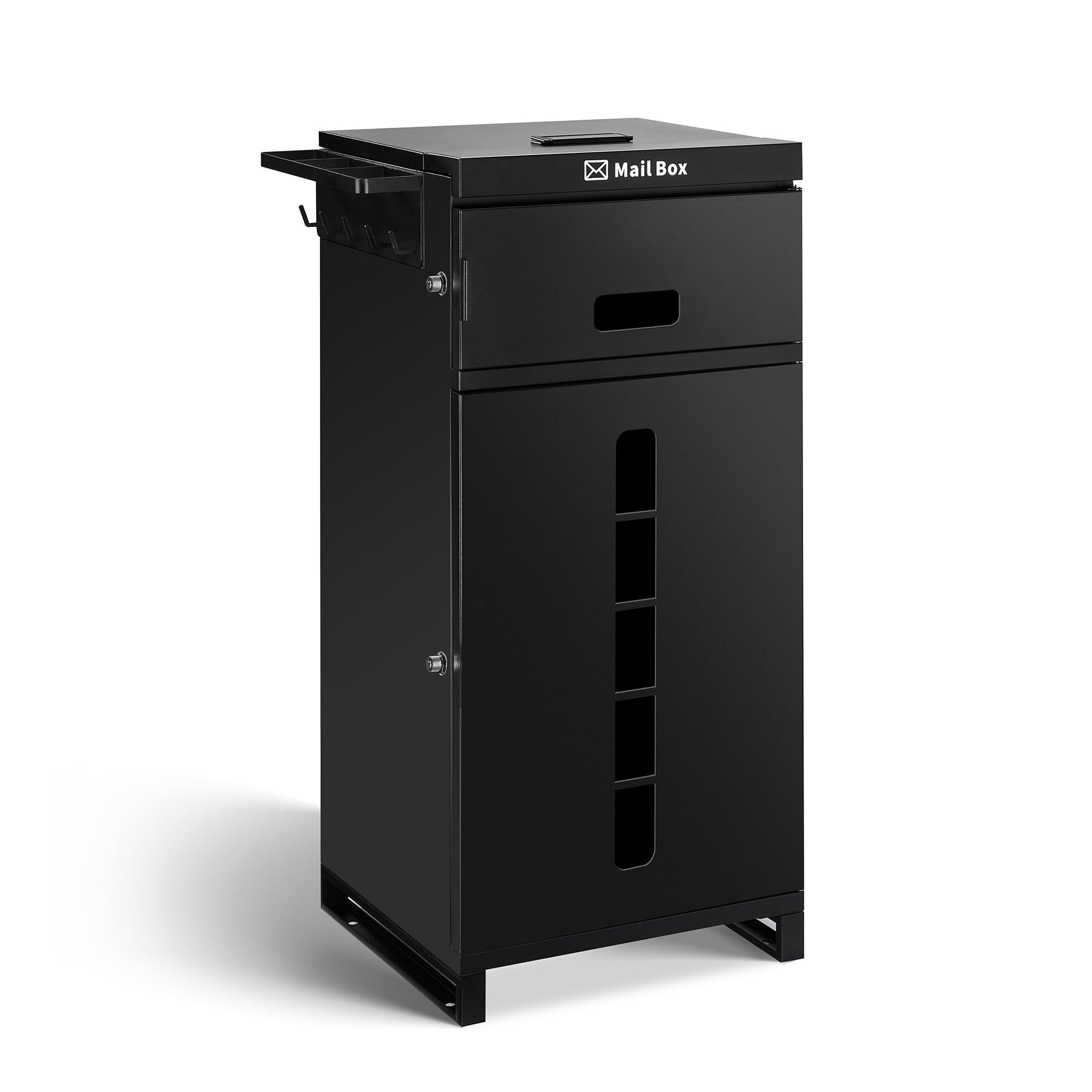 【複数投函可能/傘立てのプレゼント/ポスト一体型】BBKD 宅配ボックス 屋外 防水 大容量 大型 組立不要..