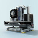 アルミニウム合金 オープンフレーム PCケース DIY マザーボード用...(3)