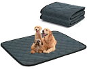 heatcozy 洗えるペットシーツ おしっこパッド 繰り返し使える ペットマット 介護シーツ 小型・大型犬 猫 小動物用 四重構造 超吸収 速乾 漏れ防止 滑り止め 洗濯機で丸洗い 四季通用 (120x90CM 2枚セット)
