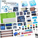 GeeekPi クラウド対応スターターキットは、Arduino UNO R4 WiFi、Bluetooth、I2C、12x8 LED マトリックス、IoT 統合、初心者およびエンジニア向けのチュートリアルと互換性があります。