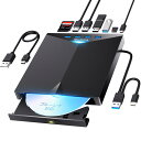 【2025革新モデル】 ブルーレイドライブ 外付け USB3.0&Ty...(3)