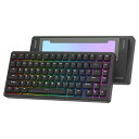 Womier SK75 ゲーミングキーボード アルミ合金 75%無線機...(3)