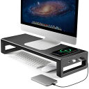 VAYDEER モニター台 USB 3.0 ディスプレイ スタンド ワ...(3)