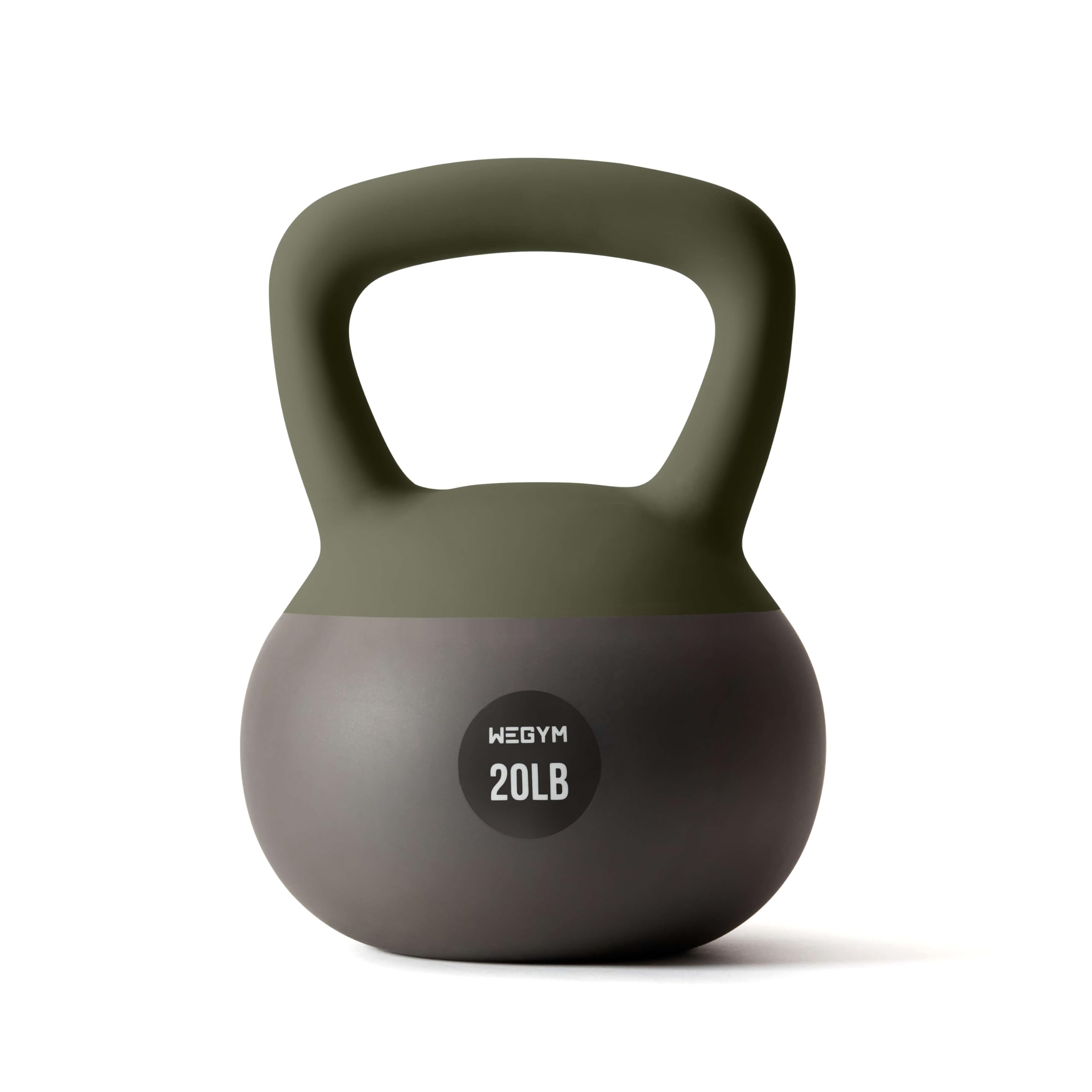 乐天商城 - WeGym ソフトケトルベル 10/15/20/25LB ワイドハンドル 筋トレ ダンベル代用 柔らかく安全 自宅トレーニング フォレスト・ 20LB/9.0KG