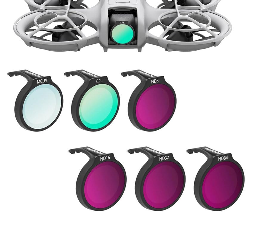 Taoricup DJI Neo б 6Pcs ե륿å, UV CPL ND8 ND16 ND32 ND64 󥺥ե륿